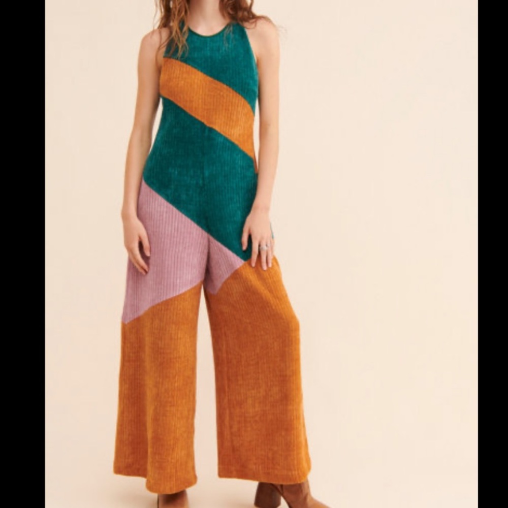 Anthropologie Hutch Chenille Jumpsuit Size M. - Picture 2 of 9